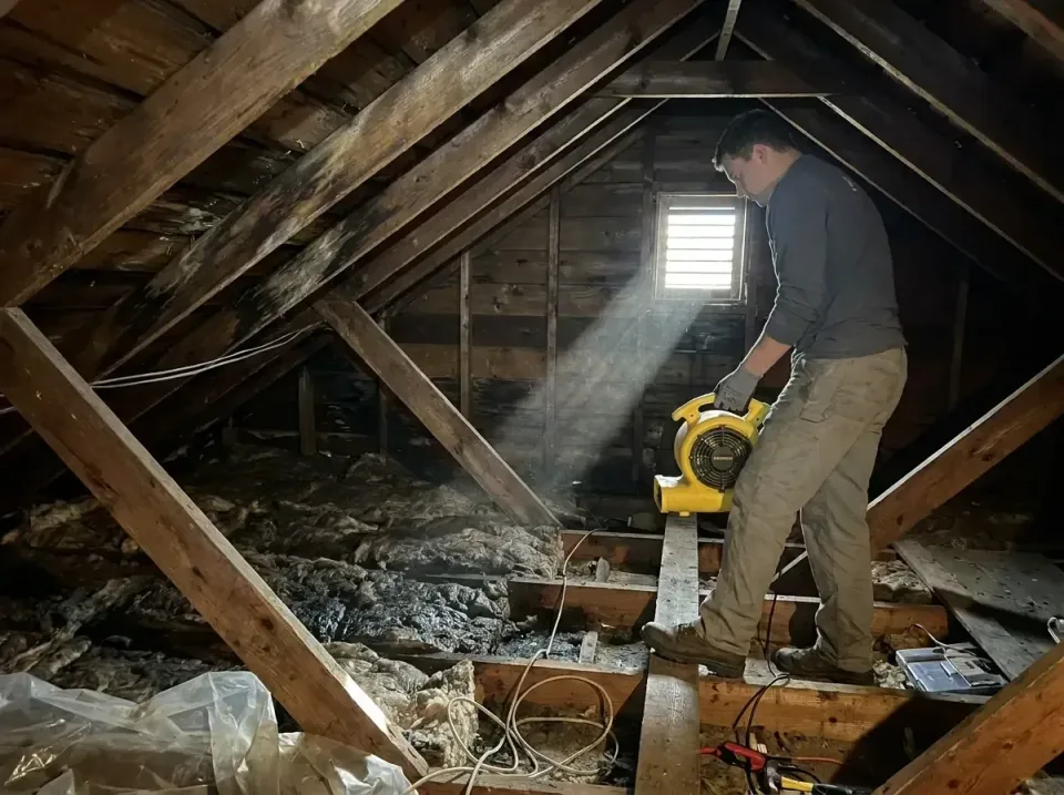 attic-water-damage-drying-proc-007 — frequently asked questions, Emergency Water Extraction & 24/7 Flood Response in Natchit…